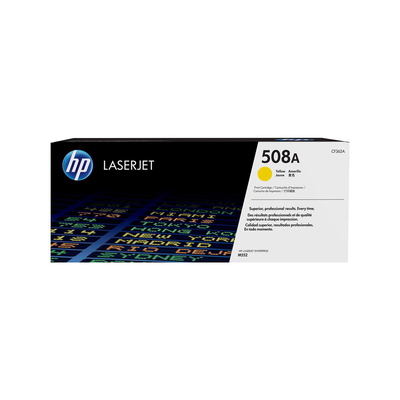 508A YELLOW LASERJET TONER CARTRIDGE